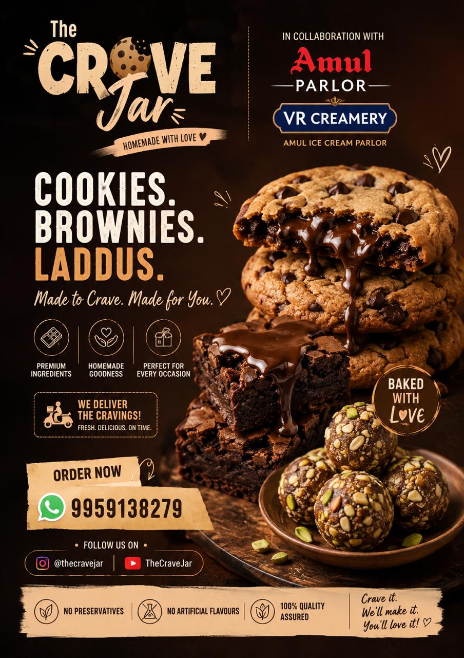 The Crave Jar collaboration with Amul Parlour VR Creamery